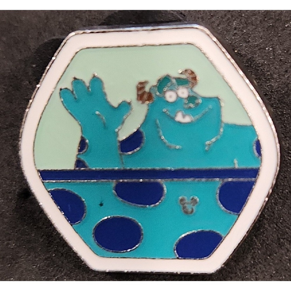 Disney Monsters Inc Sulley HKDL Fun Day 2015 Ferris Wheel Monsters Inc Pin